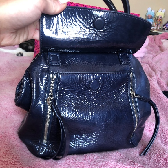 SOLD!!. Tory Burch Half-Moon Crossbody Bag - Picture 2 of 5